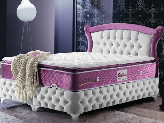 Set 01 Silver Çiftli Kapitone Baza Yatak Seti 5,546.30 TL + KDV