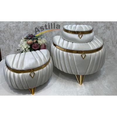 813 üçgen desen 3 lü çeyiz sandık