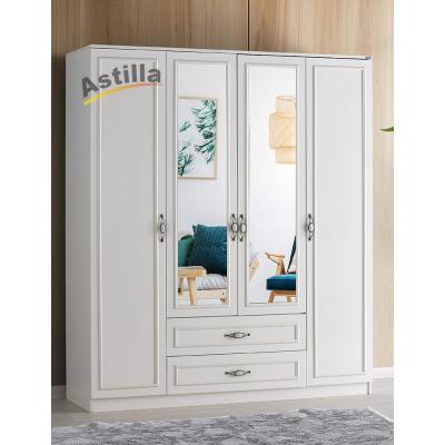 328 Gediz 4 Kapılı Aynalı Dolap
