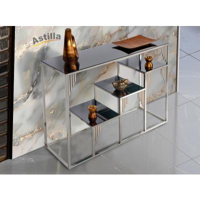 Basamak dresuar gümüş