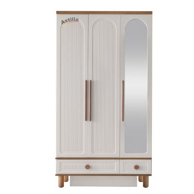 Kuzey 3 kapaklı Gardolap AYTAŞI-ceviz