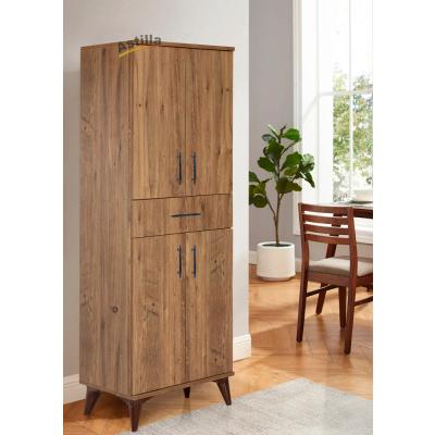 K119 A08 Çok Amaçlı Çekmeceli Yüksek Dolap