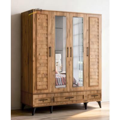 Panjurlu 4 Kapılı Gardırop ( DEMONTE)