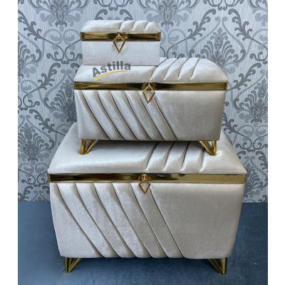 s025 çapraz gold sandık 3 lü kapiçino