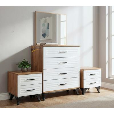 Verda aynalı şifonyer takımı 